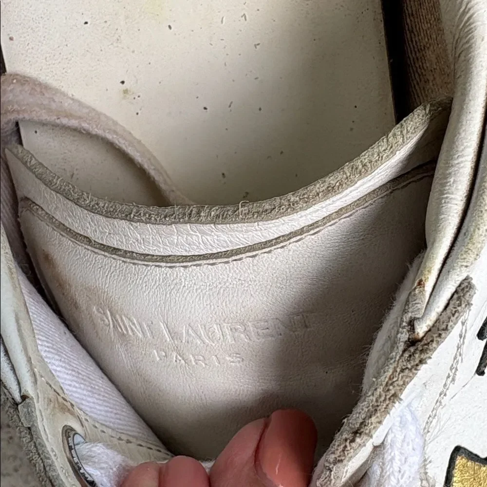 Saint Laurent multicolored Star Court classic sneakers - Picture 8 of 10